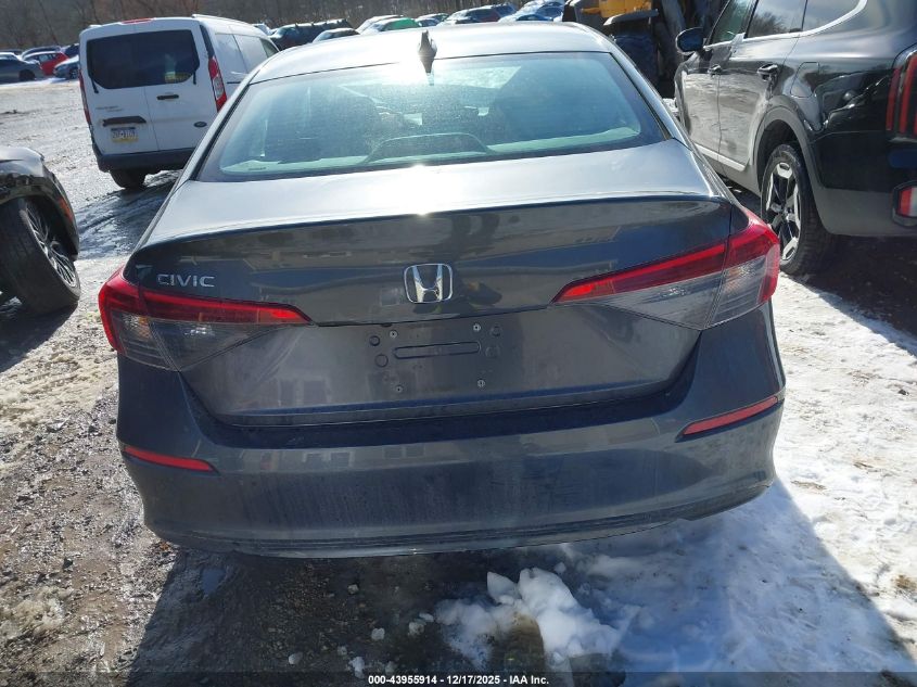 2024 Honda Civic Lx VIN: 2HGFE2F26RH532038 Lot: 43955914