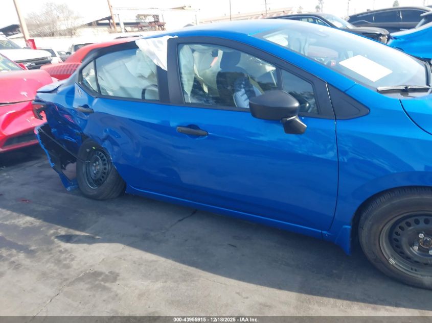 2023 Nissan Versa 1.6 S Xtronic Cvt VIN: 3N1CN8DV6PL837208 Lot: 43955915