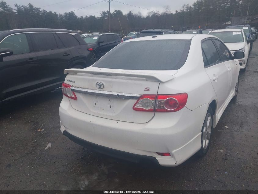 2012 Toyota Corolla S VIN: 2T1BU4EEXCC870700 Lot: 43955918