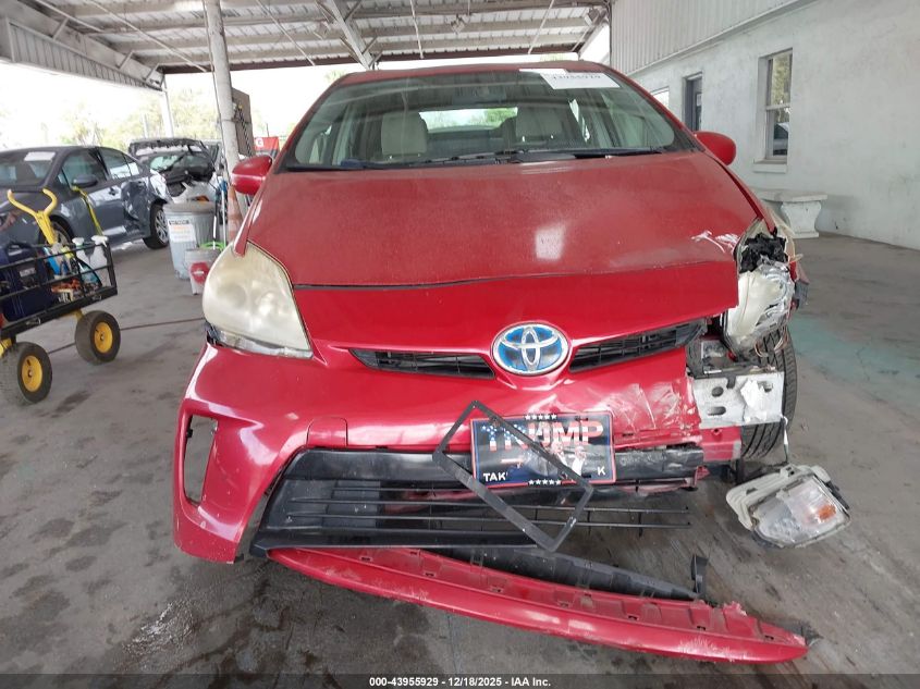 2012 Toyota Prius Two VIN: JTDKN3DU3C1512004 Lot: 43955929
