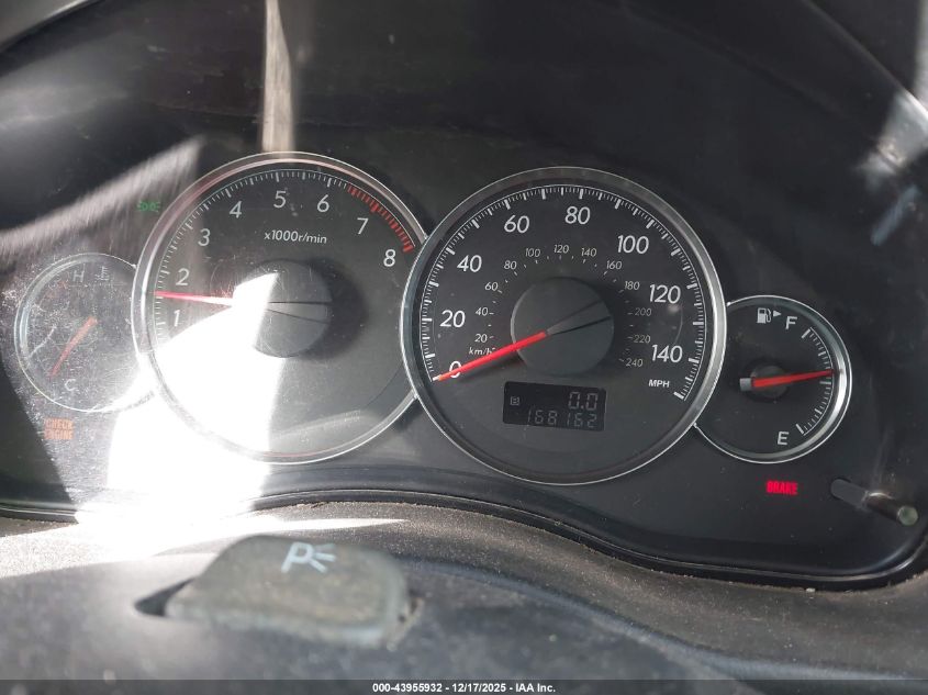 2008 Subaru Outback 2.5I VIN: 4S4BP61C886327511 Lot: 43955932