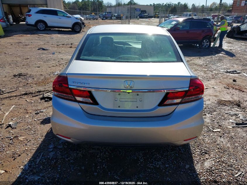 2015 Honda Civic Lx VIN: 19XFB2F52FE075379 Lot: 43955937