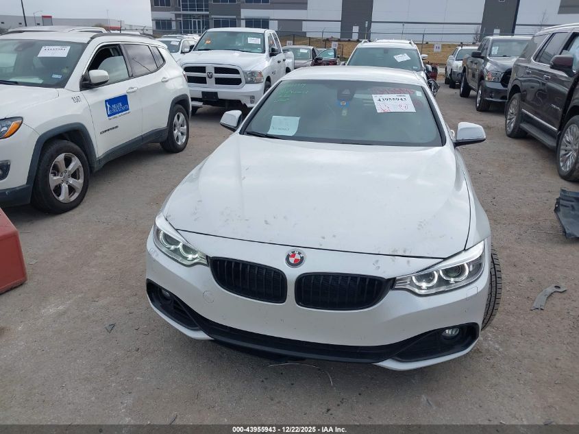2017 BMW 430I VIN: WBA4U7C30H5H20224 Lot: 43955943