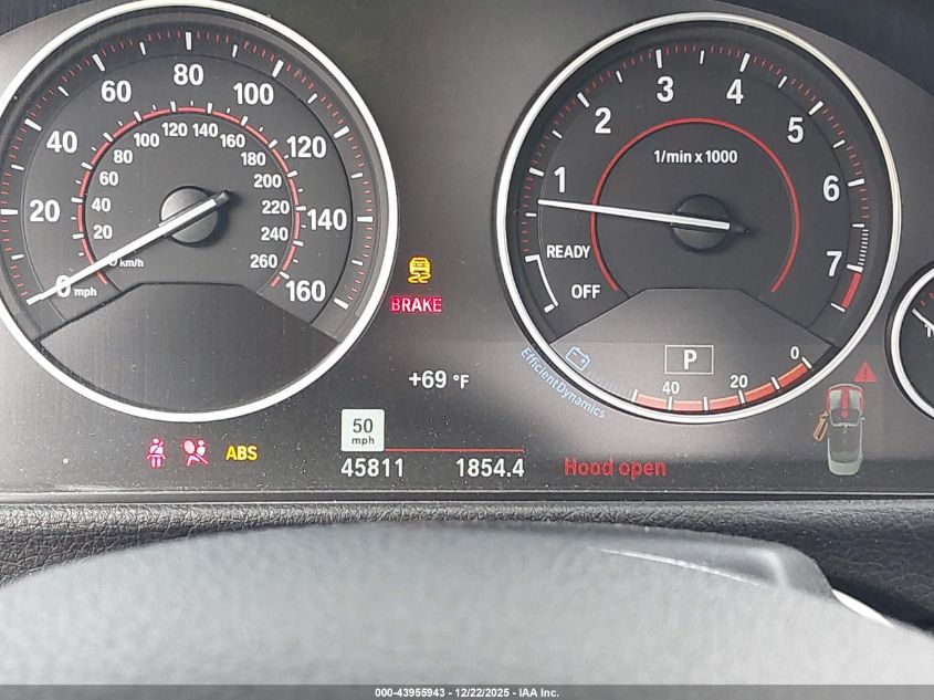 2017 BMW 430I VIN: WBA4U7C30H5H20224 Lot: 43955943