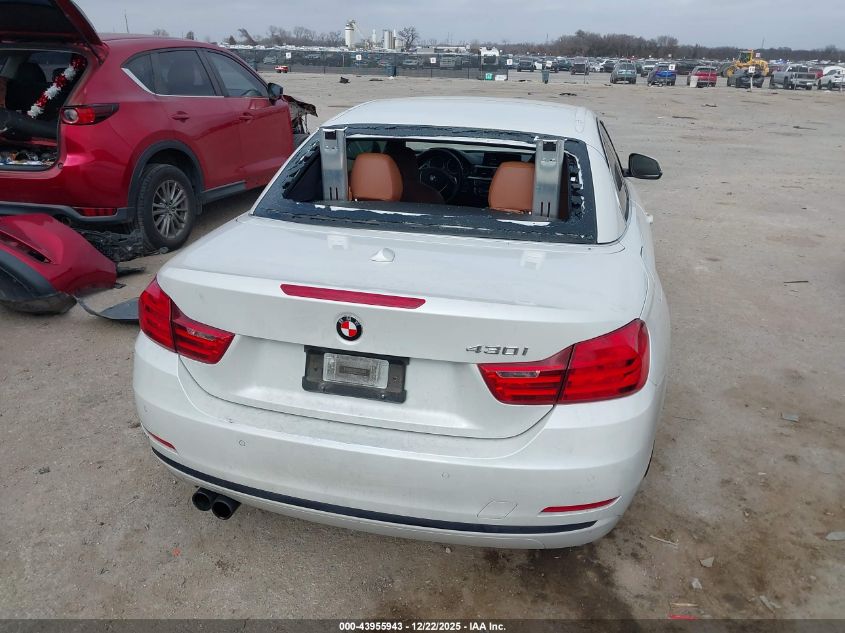 2017 BMW 430I VIN: WBA4U7C30H5H20224 Lot: 43955943