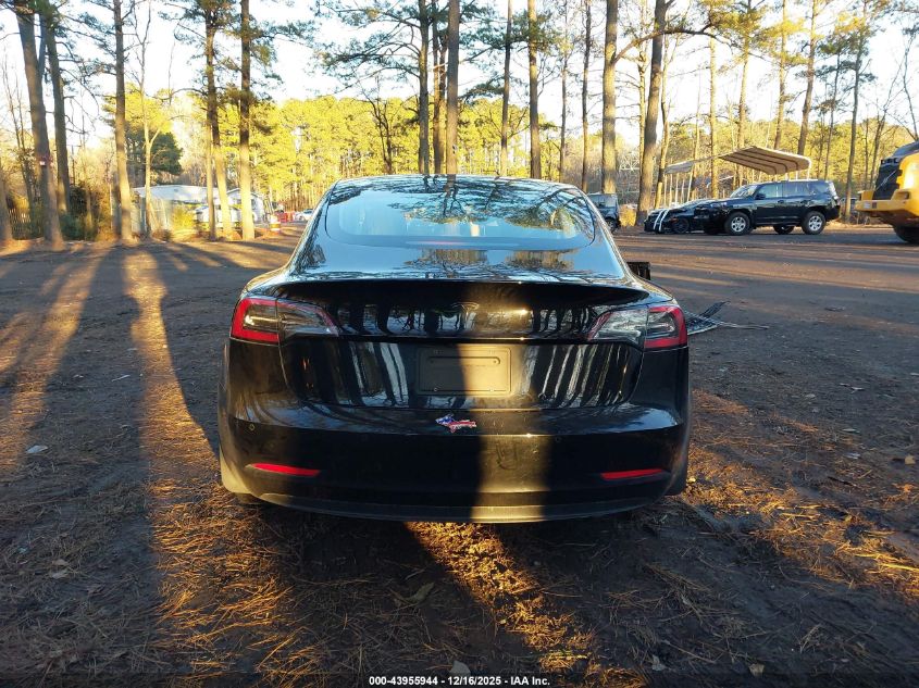 2019 Tesla Model 3 Long Range/Mid Range/Standard Range/Standard Range Plus VIN: 5YJ3E1EA8KF424651 Lot: 43955944
