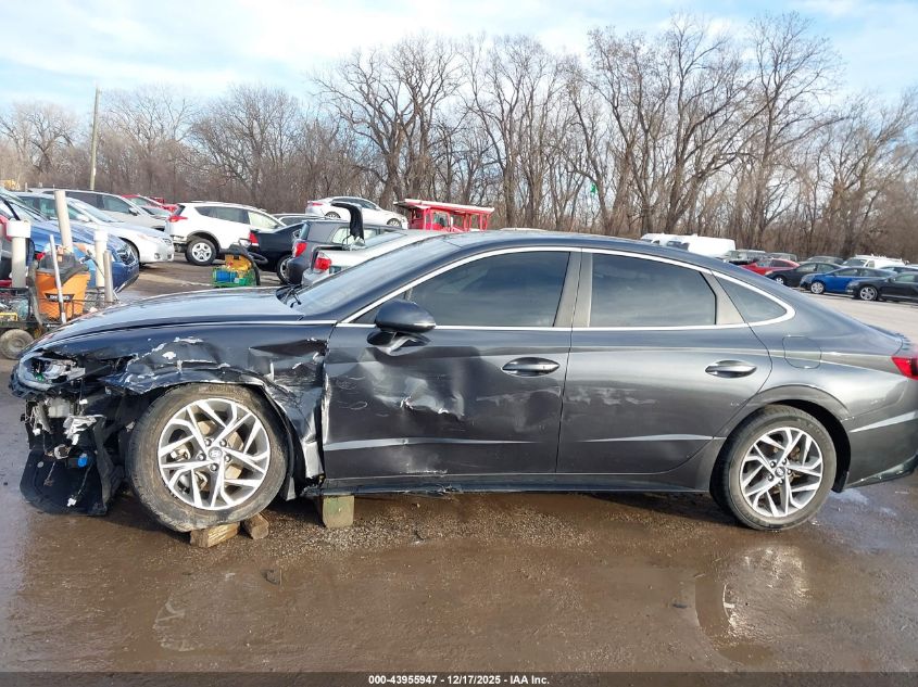 2021 Hyundai Sonata Sel VIN: 5NPEL4JA9MH087613 Lot: 43955947