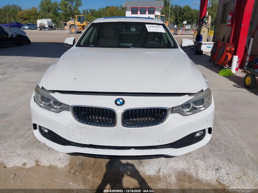 2015 BMW 428 Gran Coupe VIN: WBA4A5C57FGK15567 Lot: 43955952