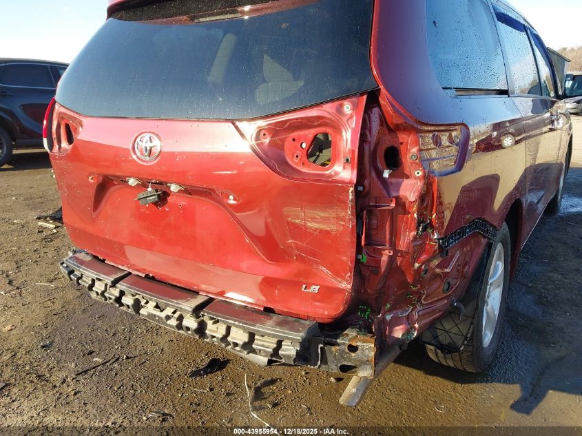 2013 Toyota Sienna Le V6 8 Passenger VIN: 5TDKK3DC8DS339214 Lot: 43955954