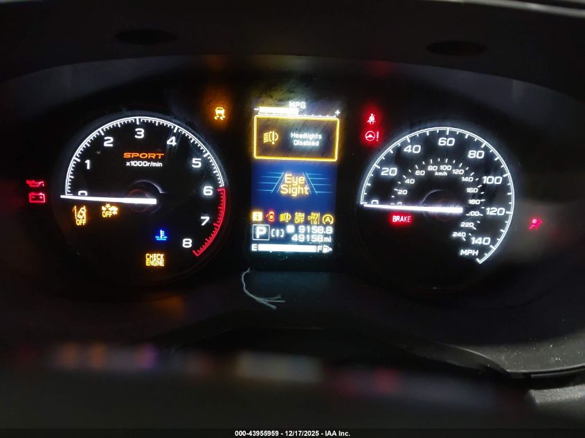 2023 Subaru Forester Sport VIN: JF2SKAJC2PH477477 Lot: 43955959