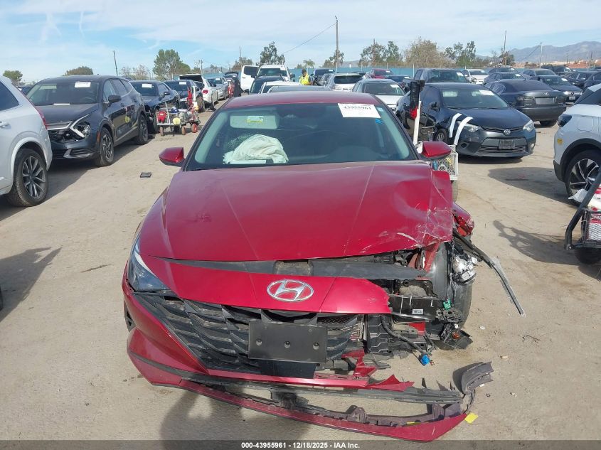 2023 Hyundai Elantra Sel VIN: KMHLS4AG6PU633319 Lot: 43955961