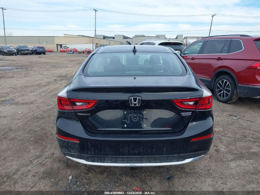 2021 Honda Insight Touring VIN: 19XZE4F91ME001032 Lot: 43955963