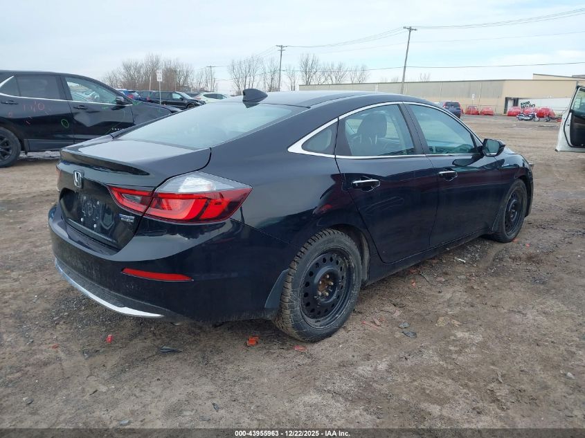 2021 Honda Insight Touring VIN: 19XZE4F91ME001032 Lot: 43955963