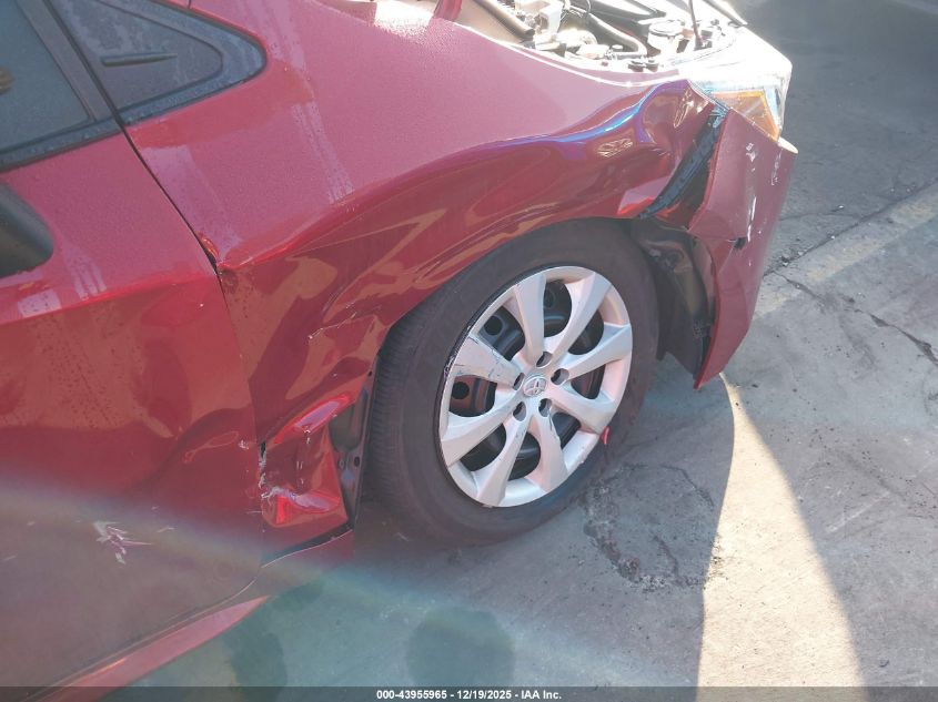 2025 Toyota Corolla Le VIN: 5YFB4MDE8SP298591 Lot: 43955965