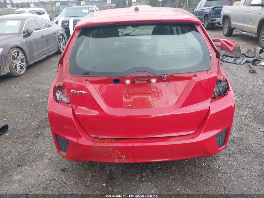 2015 Honda Fit Ex/Ex-L VIN: 3HGGK5H86FM773482 Lot: 43955971