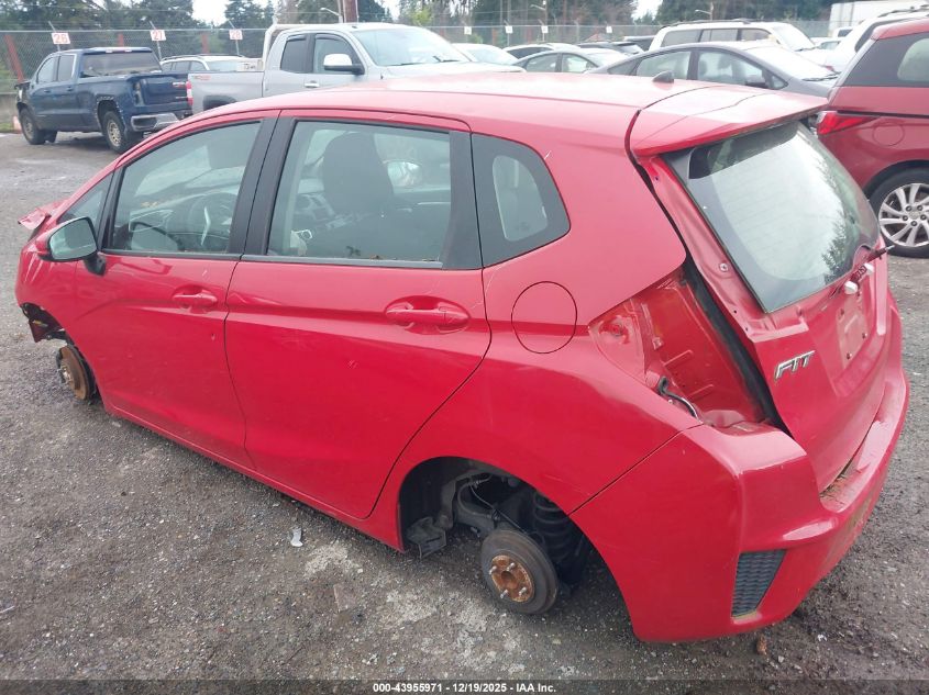 2015 Honda Fit Ex/Ex-L VIN: 3HGGK5H86FM773482 Lot: 43955971