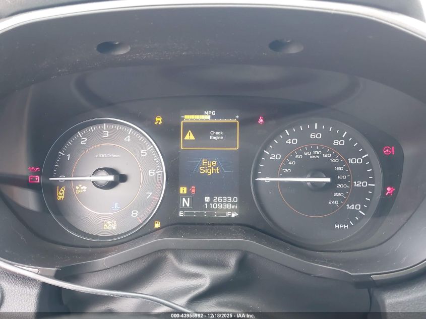 2018 Subaru Crosstrek 2.0I Premium VIN: JF2GTADC2J8209373 Lot: 43955982