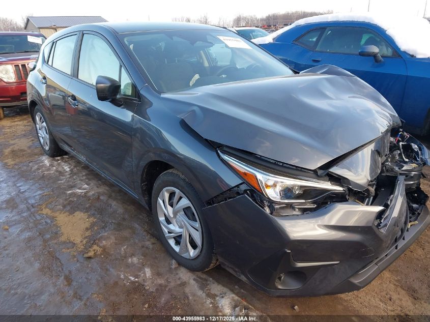 2025 Subaru Impreza Base 5-Door VIN: JF1GUABC6S8334317 Lot: 43955983