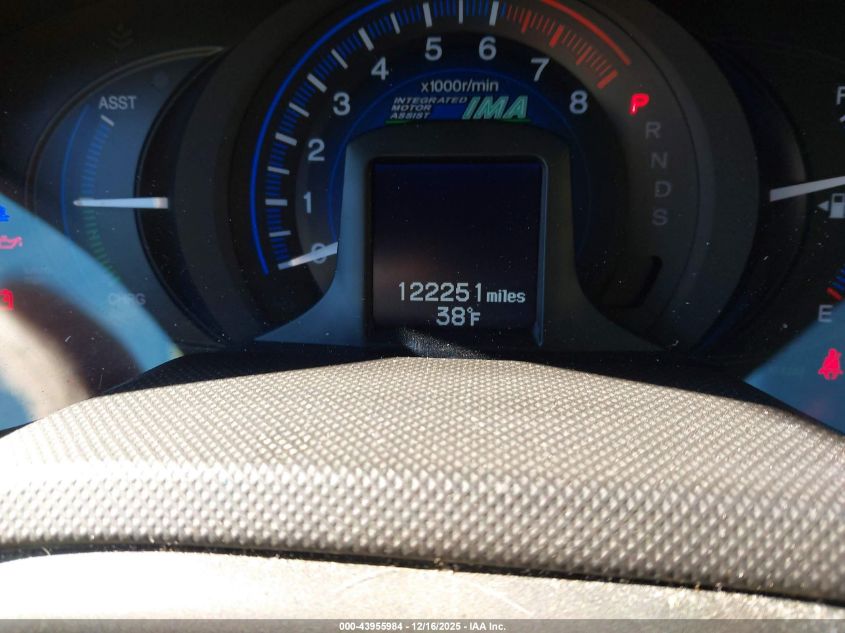 2013 Honda Insight Ex VIN: JHMZE2H76DS003581 Lot: 43955984