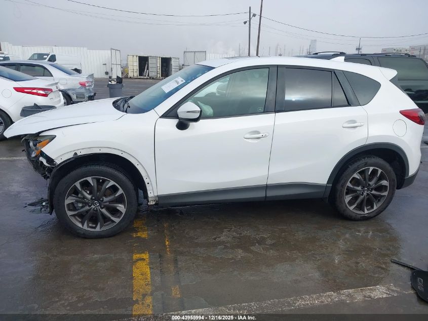 2016 Mazda Cx-5 Grand Touring VIN: JM3KE2DY4G0875282 Lot: 43955994