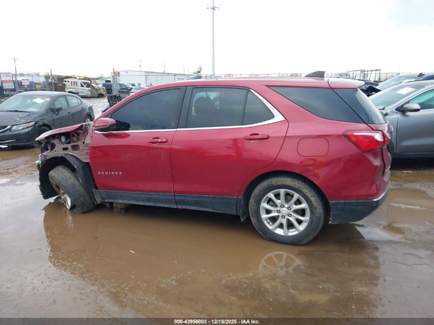 2021 Chevrolet Equinox Fwd Lt VIN: 2GNAXKEV8M6136834 Lot: 43956003