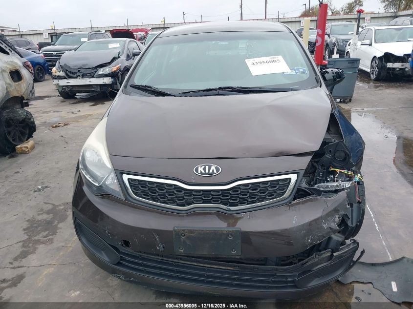 2015 Kia Rio Ex VIN: KNADN4A33F6427873 Lot: 43956005