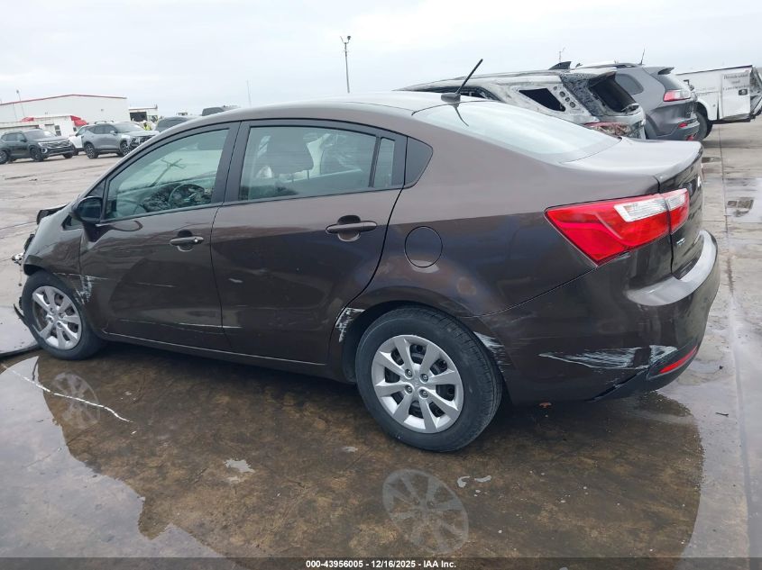 2015 Kia Rio Ex VIN: KNADN4A33F6427873 Lot: 43956005