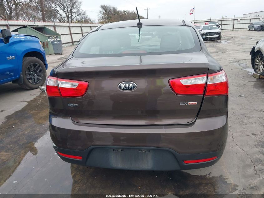 2015 Kia Rio Ex VIN: KNADN4A33F6427873 Lot: 43956005