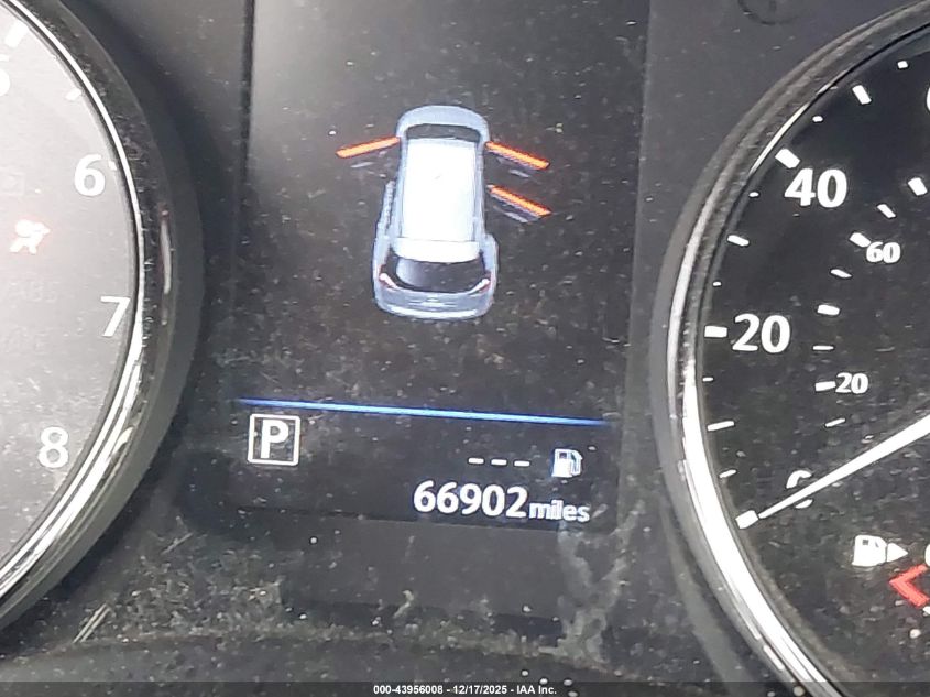 2019 Nissan Rogue Sv VIN: JN8AT2MT3KW501142 Lot: 43956008