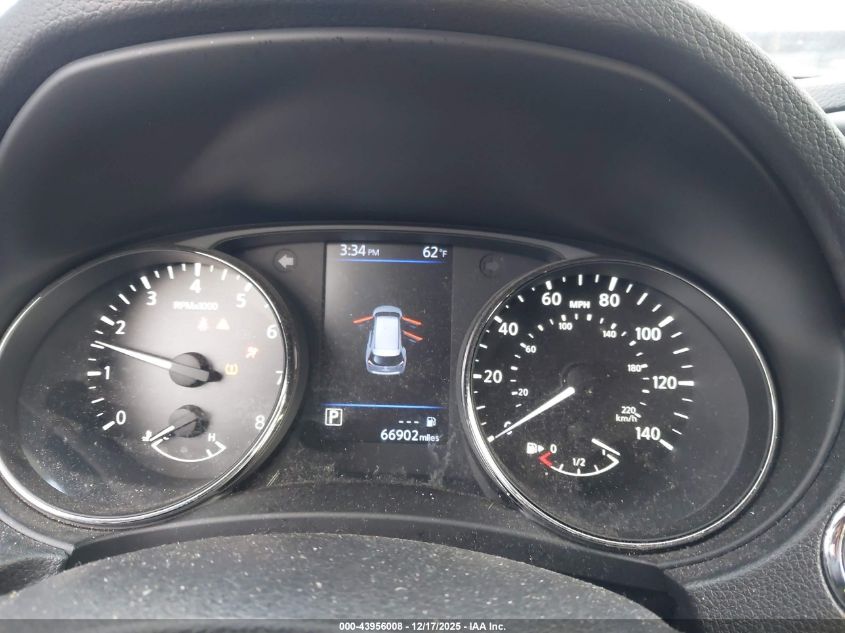 2019 Nissan Rogue Sv VIN: JN8AT2MT3KW501142 Lot: 43956008