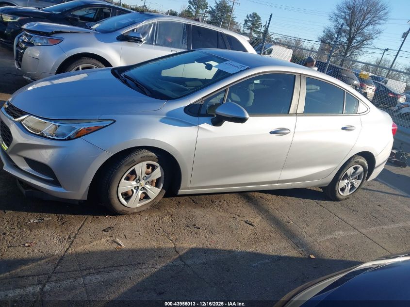 2017 Chevrolet Cruze Ls Auto VIN: 1G1BC5SM7H7244205 Lot: 43956013