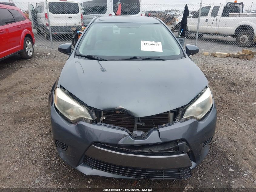 2015 Toyota Corolla Le VIN: 5YFBURHE2FP249058 Lot: 43956017