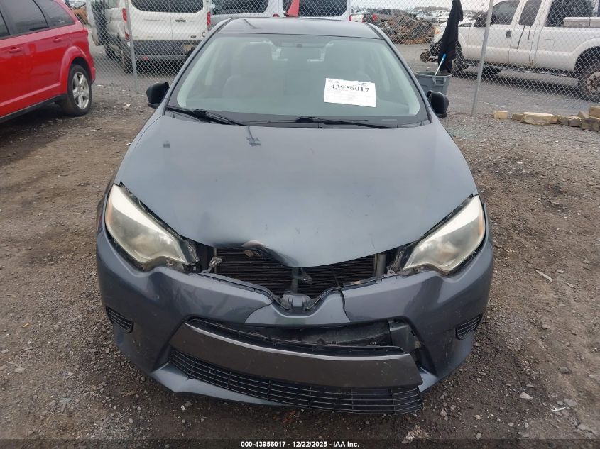 2015 Toyota Corolla Le VIN: 5YFBURHE2FP249058 Lot: 43956017
