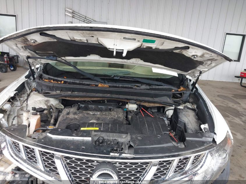 2012 Nissan Murano S VIN: JN8AZ1MU8CW116498 Lot: 43956018