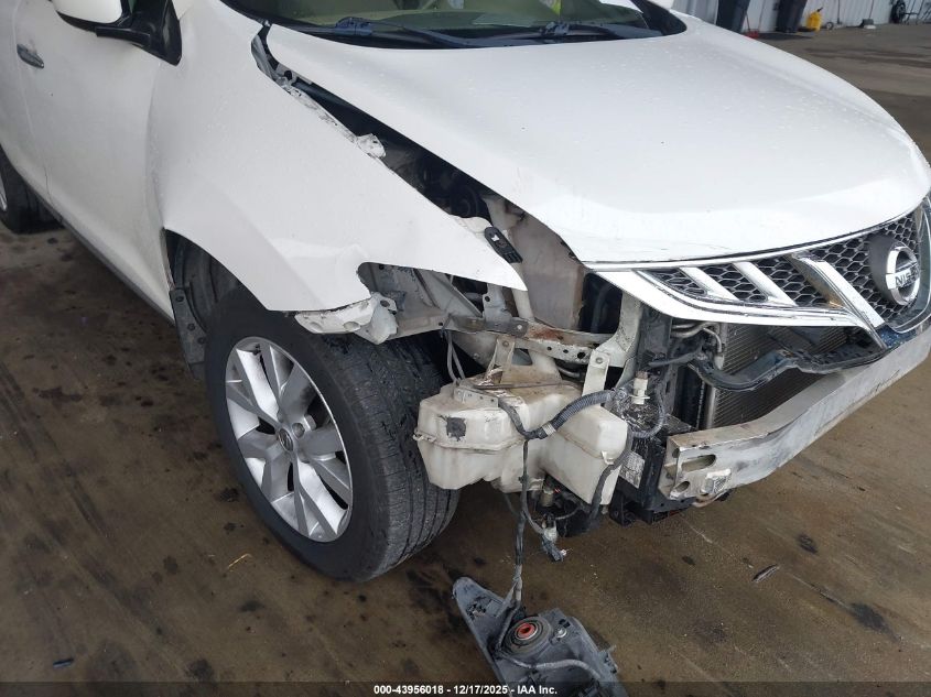 2012 Nissan Murano S VIN: JN8AZ1MU8CW116498 Lot: 43956018