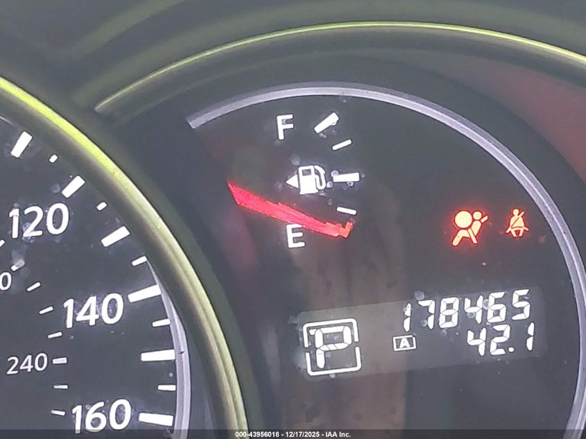 2012 Nissan Murano S VIN: JN8AZ1MU8CW116498 Lot: 43956018