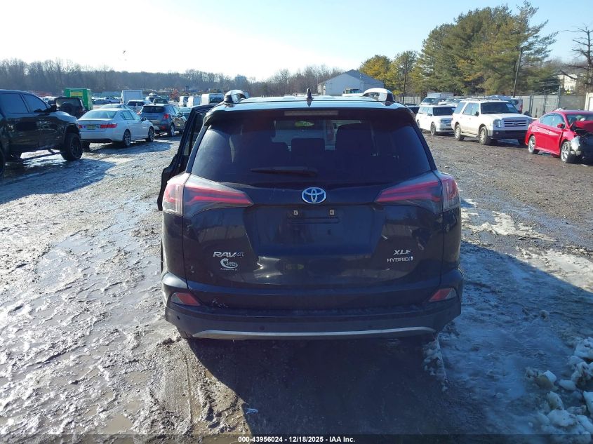 2018 Toyota Rav4 Hybrid Xle VIN: JTMRJREV3JD203410 Lot: 43956024