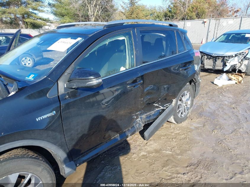 2018 Toyota Rav4 Hybrid Xle VIN: JTMRJREV3JD203410 Lot: 43956024