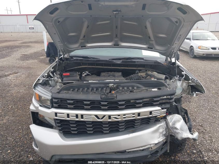 2022 Chevrolet Silverado 1500 Ltd 2Wd Short Bed Custom VIN: 3GCPWBEK8NG160729 Lot: 43956025