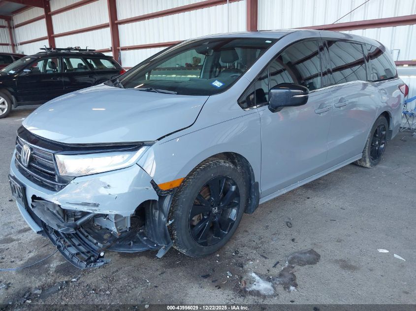 2023 Honda Odyssey Sport VIN: 5FNRL6H77PB031907 Lot: 43956029