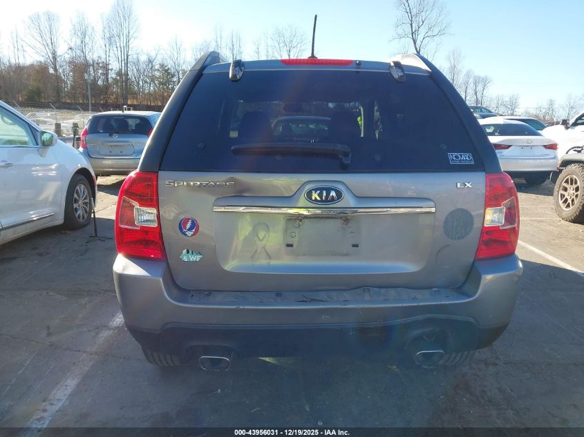 2009 Kia Sportage Lx VIN: KNDJF724497628384 Lot: 43956031