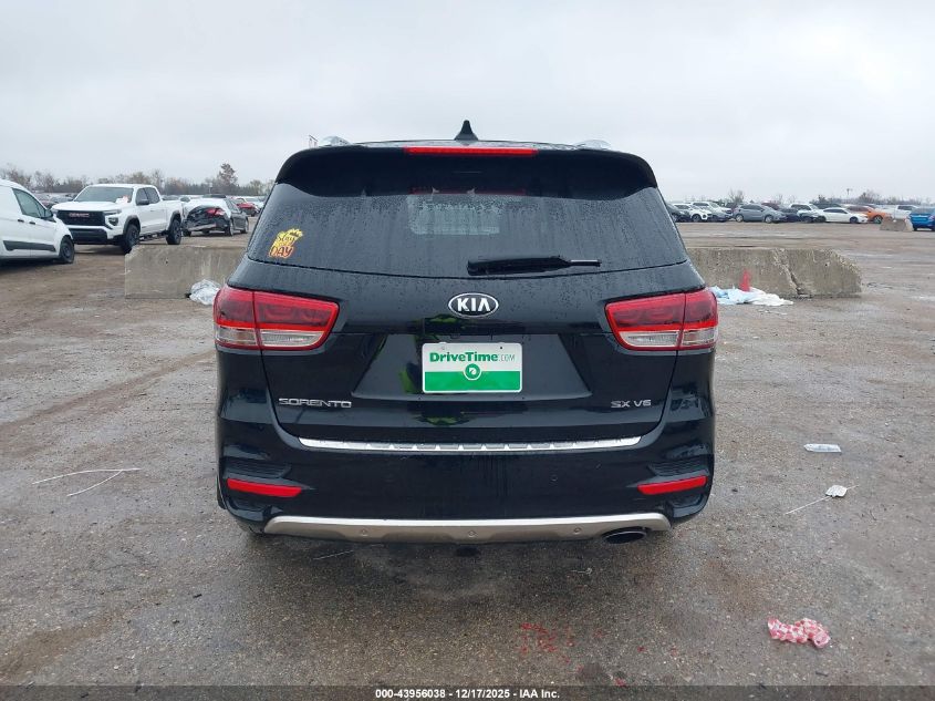 2017 Kia Sorento 3.3L Sx VIN: 5XYPK4A52HG284716 Lot: 43956038