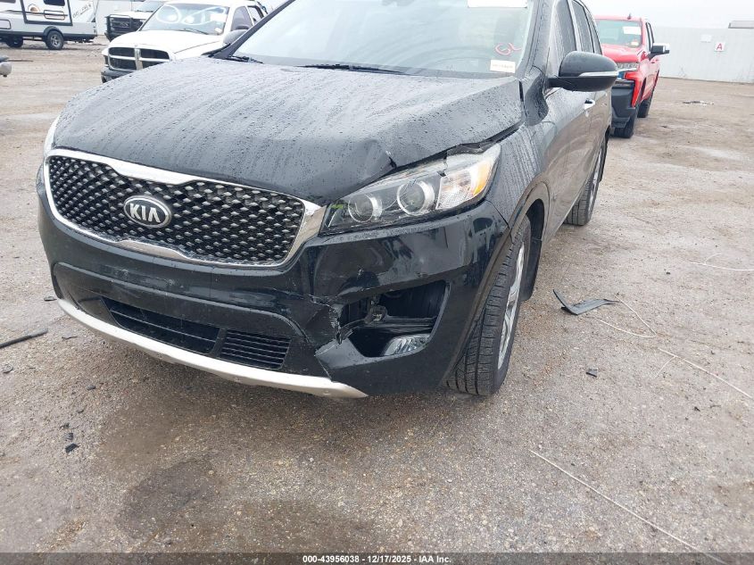 2017 Kia Sorento 3.3L Sx VIN: 5XYPK4A52HG284716 Lot: 43956038