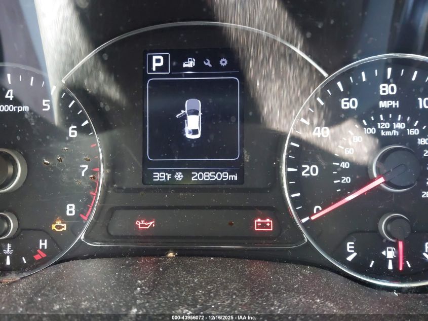 2017 Kia Forte Lx VIN: 3KPFL4A70HE134952 Lot: 43956072