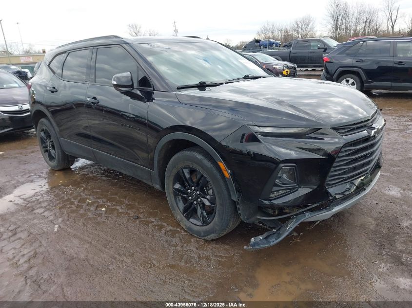 2021 Chevrolet Blazer Fwd 2Lt VIN: 3GNKBCR47MS549419 Lot: 43956076