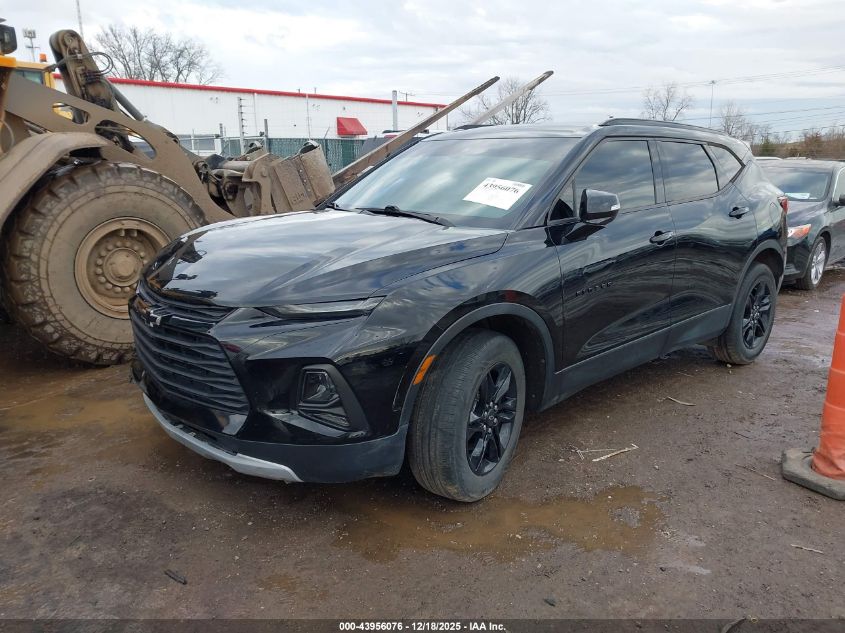 2021 Chevrolet Blazer Fwd 2Lt VIN: 3GNKBCR47MS549419 Lot: 43956076