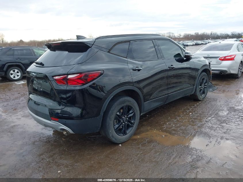 2021 Chevrolet Blazer Fwd 2Lt VIN: 3GNKBCR47MS549419 Lot: 43956076