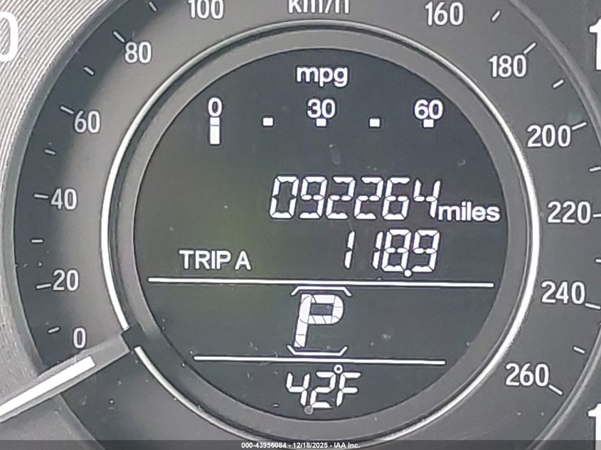 2017 Honda Accord Ex-L VIN: 1HGCR2F80HA069399 Lot: 43956084