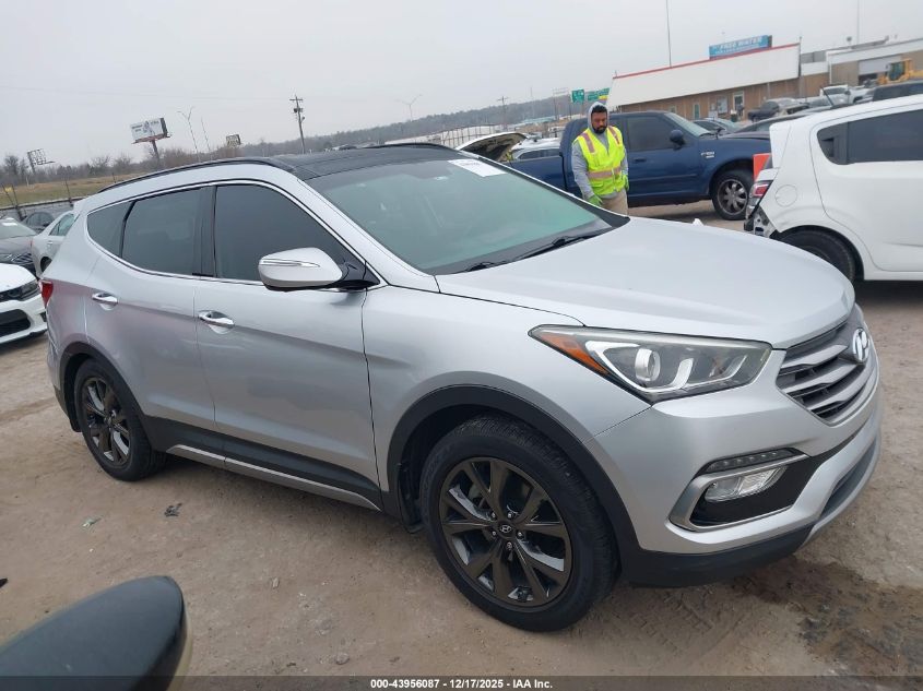 2018 Hyundai Santa Fe Sport 2.0T Ultimate VIN: 5XYZW4LA6JG507109 Lot: 43956087
