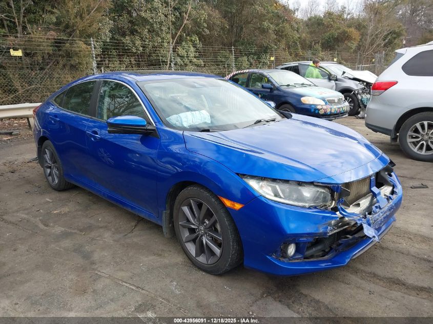 2020 Honda Civic Ex VIN: 19XFC1F38LE211029 Lot: 43956091